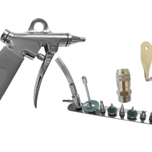 Spray gun rinser for central sterilization departments (CSSD) for effective internal cleaning and preparation for disinfection of medical instruments and devices.